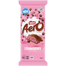 Nestle Aero Strawberry Chocolate Block 118g