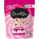 Darrell Lea Bullets White Chocolate Raspberry 150g