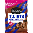 Darrell Lea Twists Chewy Choc Milk Chocolate 180g