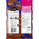 Darrell Lea Twists Chewy Choc Milk Chocolate 180g
