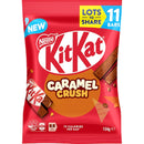 Nestle Kit Kat Caramel Crush Mini Chocolate Bars 11 Pack 154g