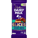 Cadbury Dairy Milk Slices Sticky Toffee Block 178g