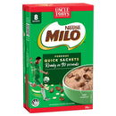 Uncle Tobys Milo Porridge Quick Sachets 8 Pack 280g