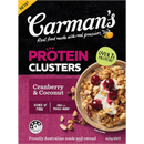 Carman's Protein Clusters Cranberry & Coconut 425g