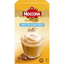 Moccona 99% Sugar Free Latte Coffee Sachets 10 Pack 120g