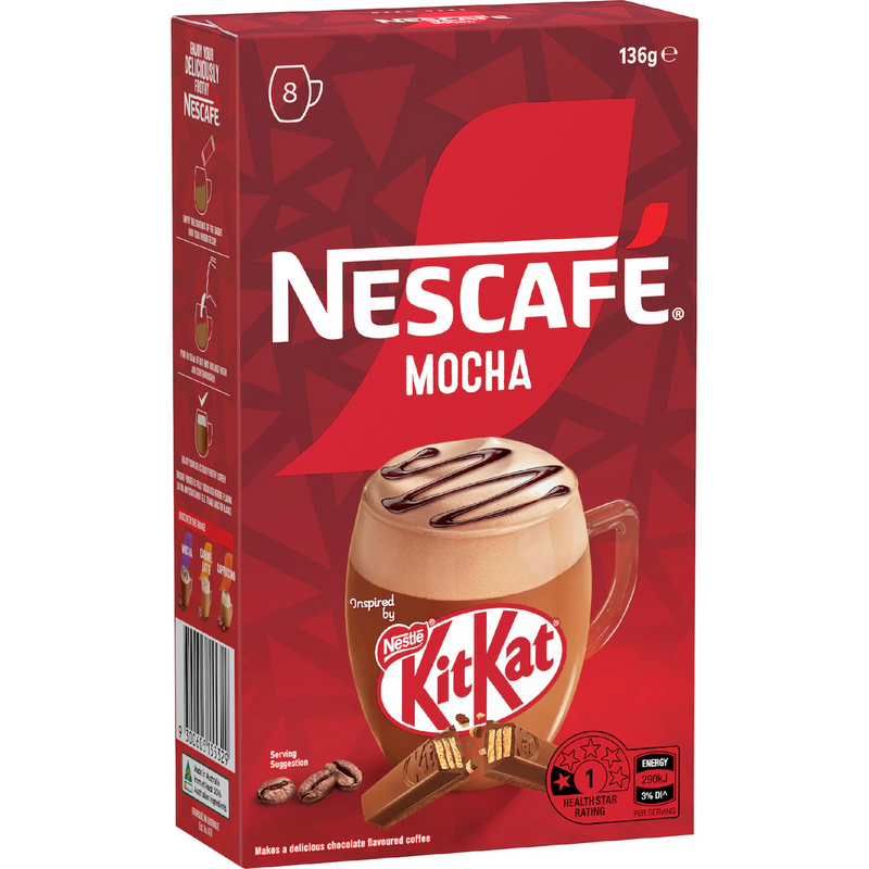 Nescafe Kit Kat Mocha Sachets 8 Pack