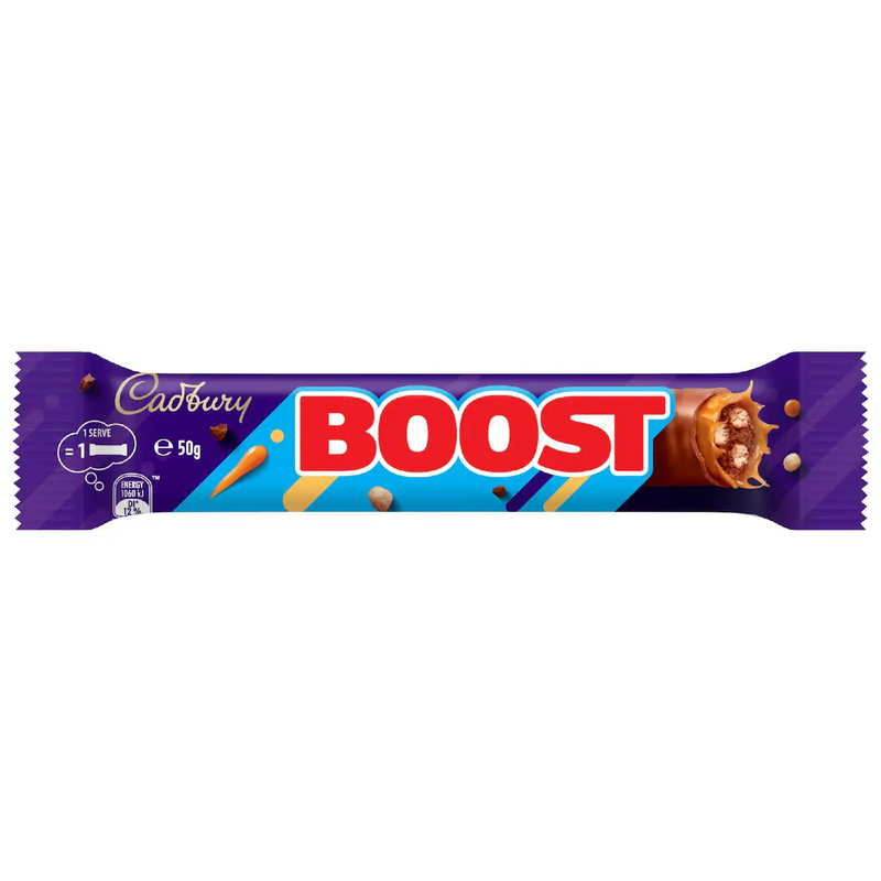 Cadbury Boost Milk Chocolate Bar 50g