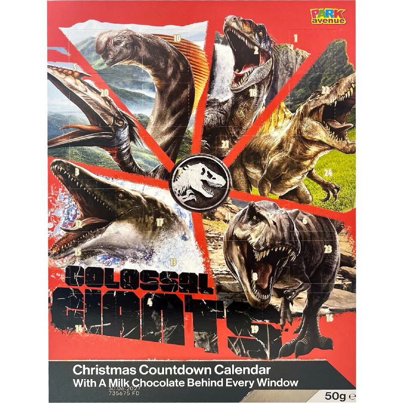 Park Avenue Jurassic World Advent Calendar 50g