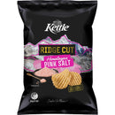 Kettle Ridge Cut Potato Chips Himalayan Salt 165g