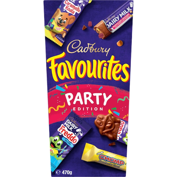 Cadbury Favourites Chocolate Gift Box Party Edition 470g
