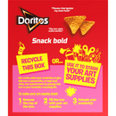 Doritos Corn Chips Cheese Supreme Snacktime 8 Pack 152g