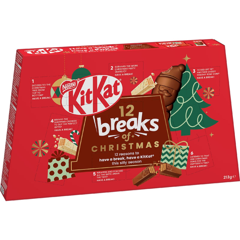Nestle Kit Kat 12 Breaks Of Christmas 213g
