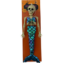 Halloween Hanging Skeleton Decoration Mermaid