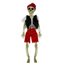 Halloween Hanging Skeleton Decoration Pirate