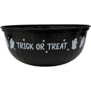 Halloween Trick Or Treat Bowl Black