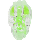Halloween Glow Skull Rings Green