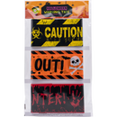 Halloween Warning Tape Decoration 3 Pack