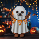 Mirabella Meerkat Figurine Ghost