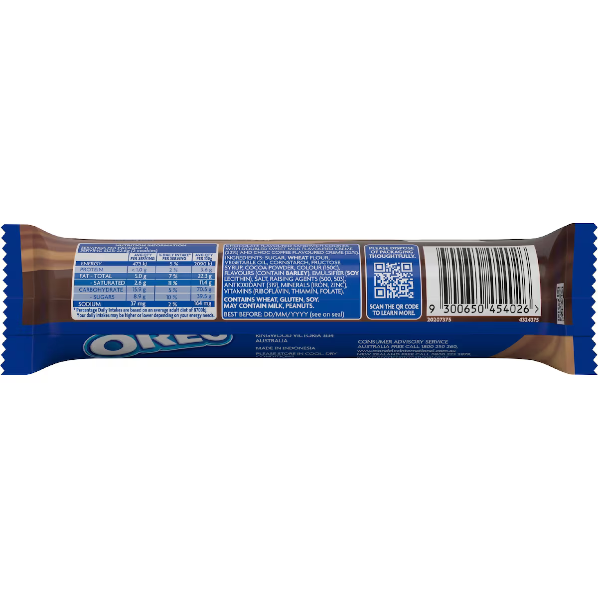 Oreo Double Stuff Cookie Mocha Frappe 136g | Worldwide Shipping