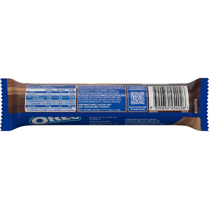 Oreo Double Stuff Cookie Mocha Frappe 136g | Worldwide Shipping