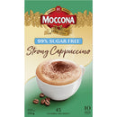 Moccona 99% Sugar Free Strong Cappuccino 10 Pack 110g