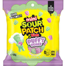 Sour Patch Kids Mini Puffy Heads Peach & Raspberry 80g