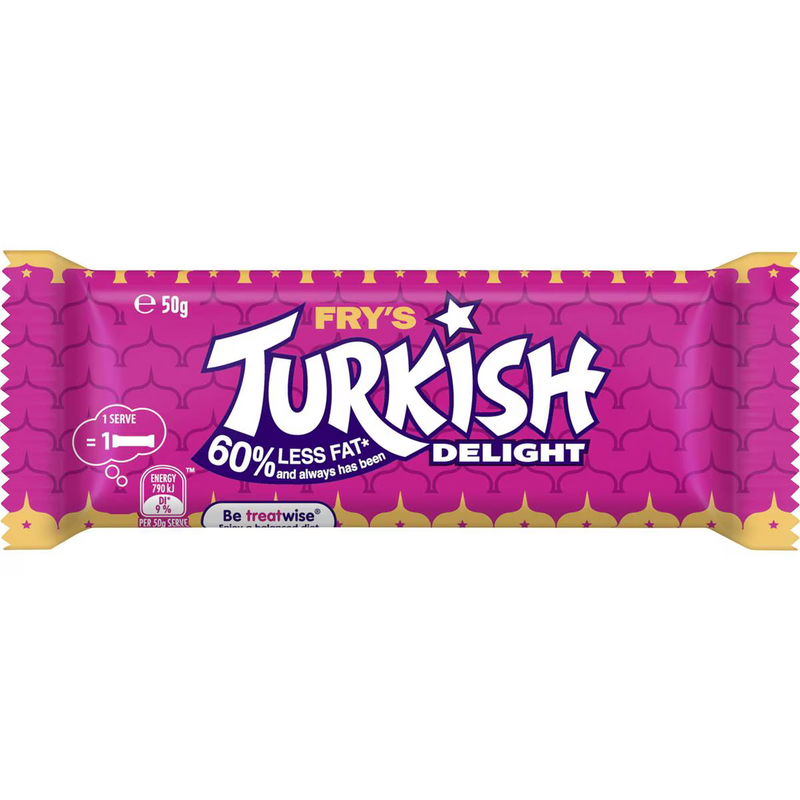 Fry's Turkish Delight Bar 50g