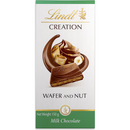 Lindt Creation Wafer & Nut Milk Chocolate Block 150g