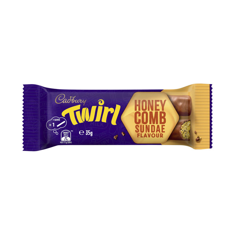 Cadbury Twirl Honeycomb Sundae Bar 35g