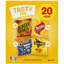 Smith's Tasty Mix Potato Chips Variety 20 Pack 368g