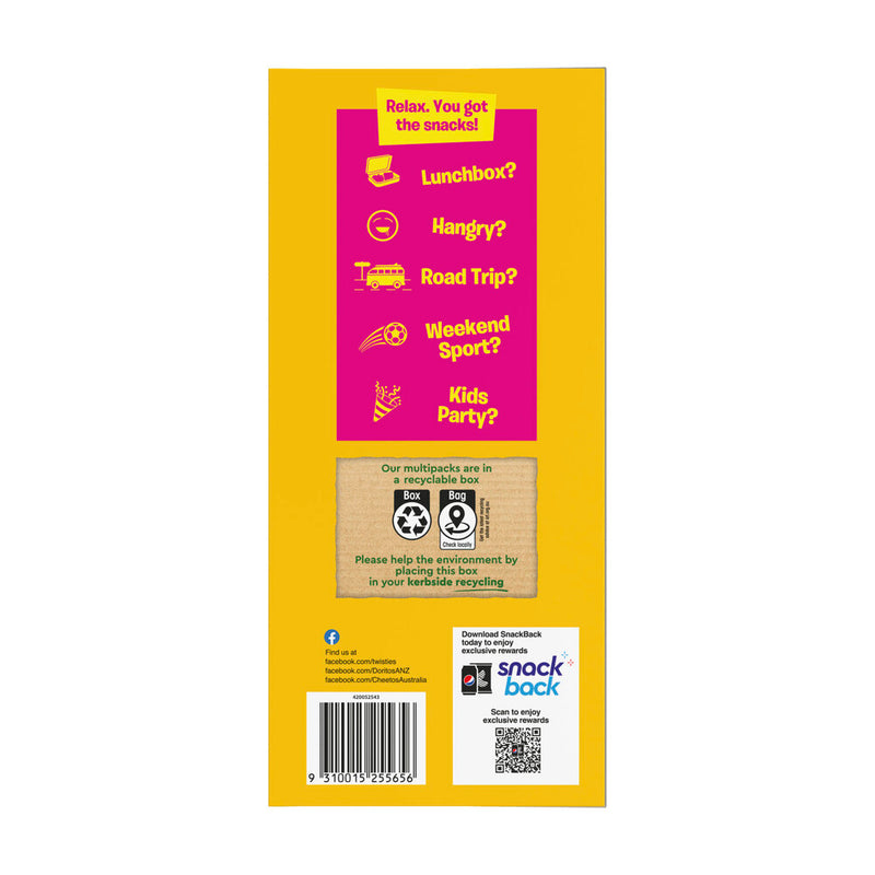 Smith's Tasty Mix Potato Chips Variety 20 Pack 368g