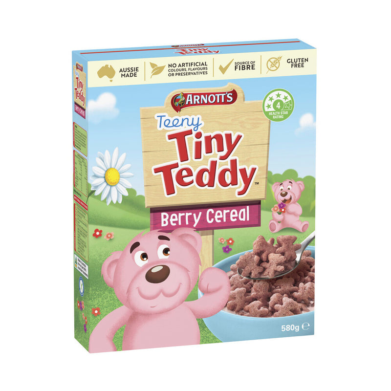 Arnott's Teeny Tiny Teddy Cereal Berry 580g