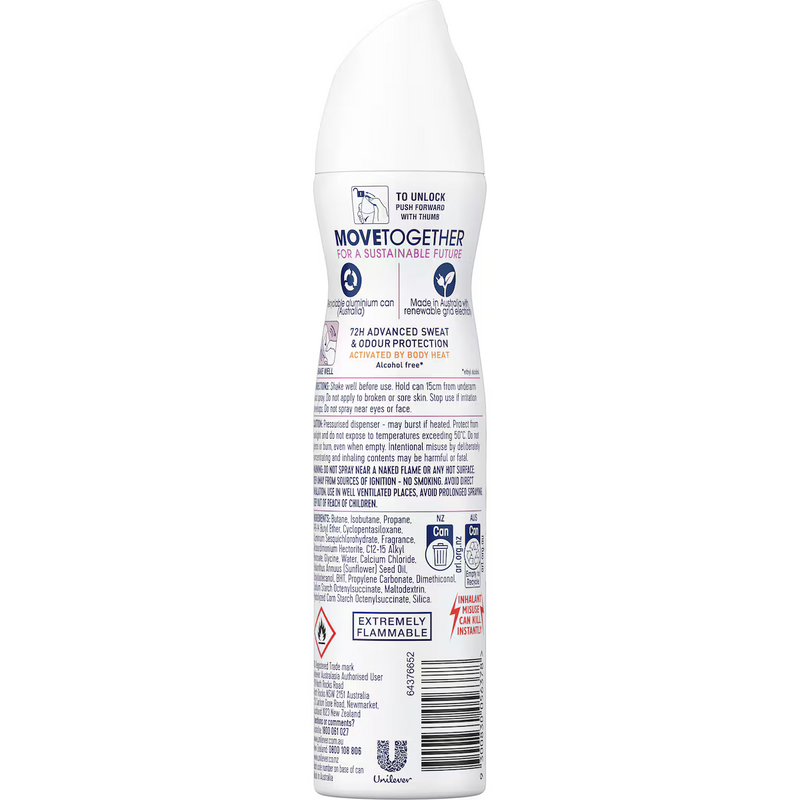 Rexona Women Advanced Protection Invisible Dry Pure Deodorant 220ml
