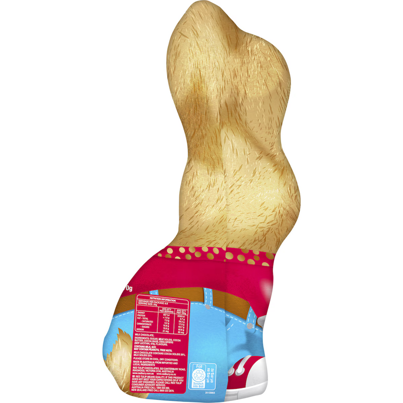 Red Tulip Chocolate Sitting Easter Bunny 170g