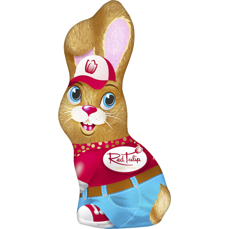 Red Tulip Chocolate Sitting Easter Bunny 170g