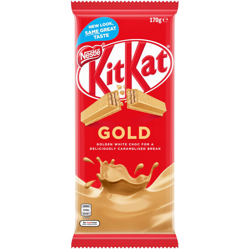 Nestle Kit Kat Gold Chocolate Block 170g
