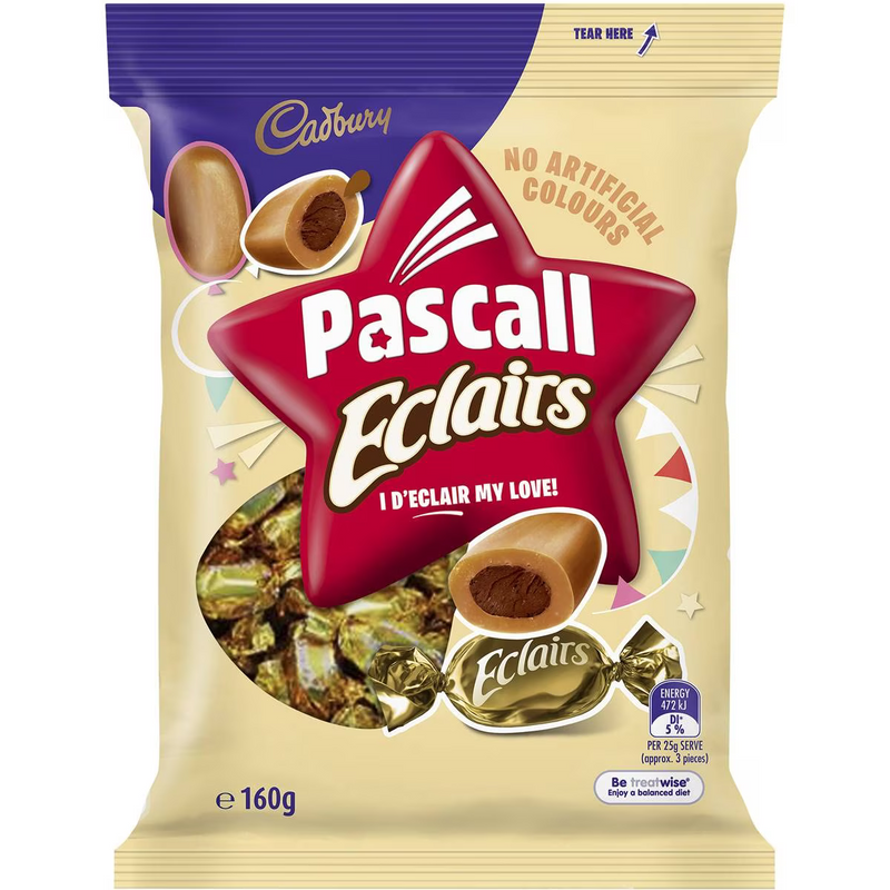 Cadbury Pascall Eclairs 160g