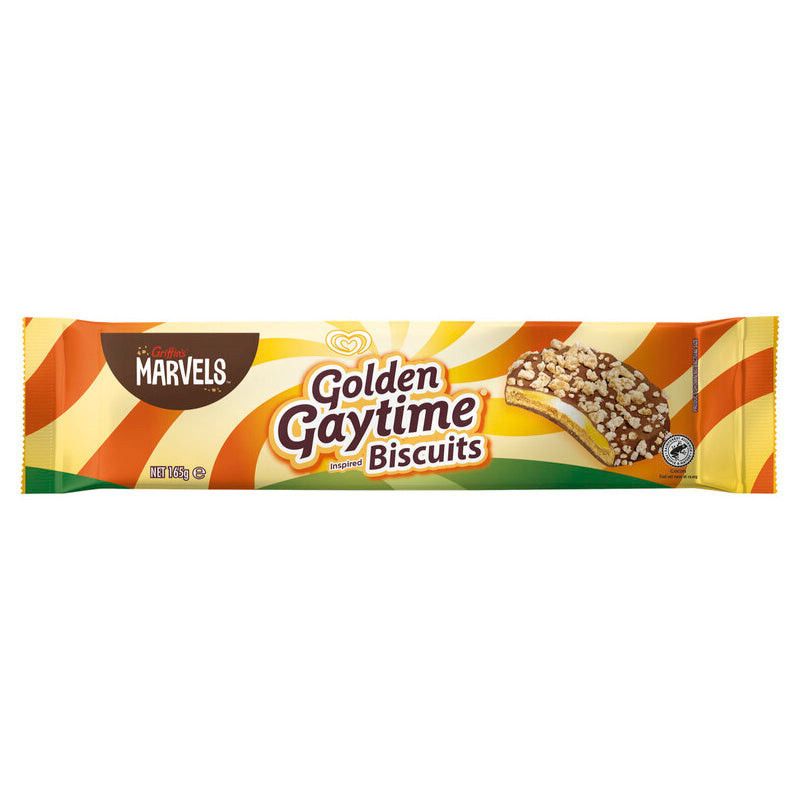Griffins Marvels Golden Gaytime Biscuits 165g