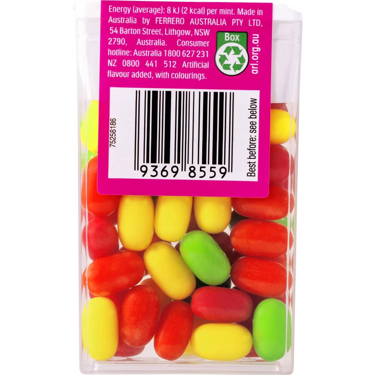 Tic Tac Fruit Adventure 24g | Worldwide Shipping