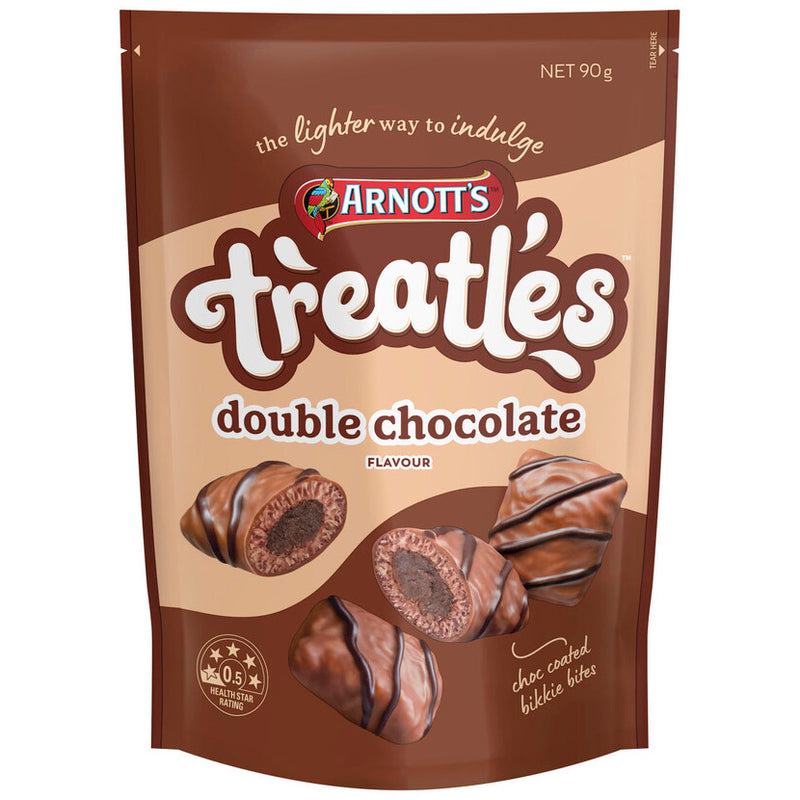 Arnotts Treatles Double Chocolate Biscuits 90g