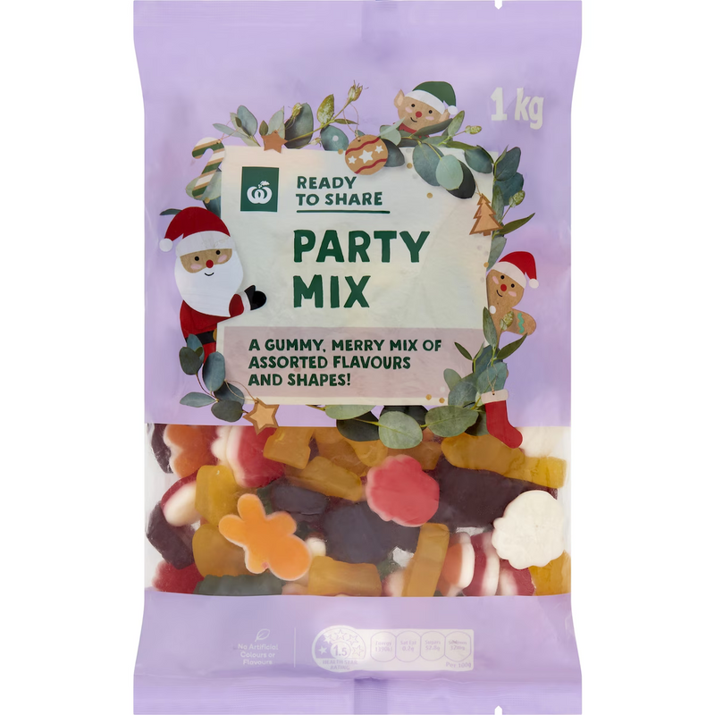 Woolworths Christmas Party Mix 1kg