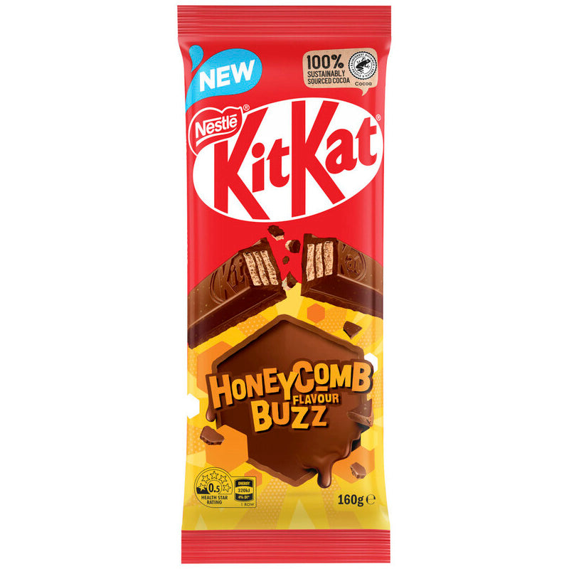 Nestle Kit Kat Honeycomb Buzz Block 160g