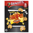Arnott's Shapes Vegemite & Cheese Multipack 8 Pack 200g