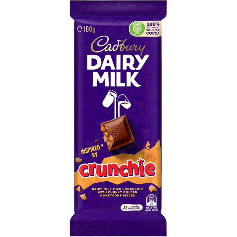 Cadbury Crunchie Block 180g