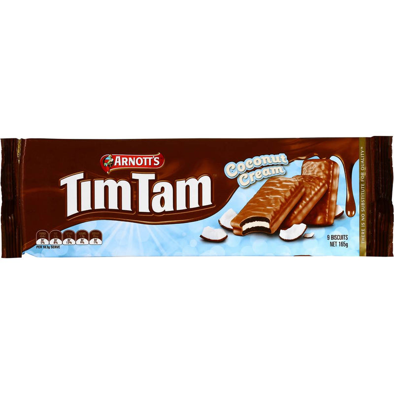 Arnott's Tim Tam Coconut Cream Biscuits 165g