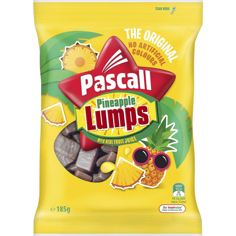 Pascall Pineapple Lumps Chocolate Candy 185g