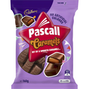 Cadbury Pascall Chocolate Caramels Share Bag 160g