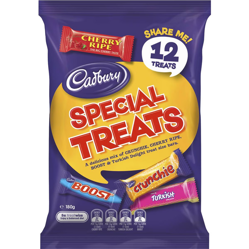 Cadbury Special Treats Sharepack 12 Pack 180g
