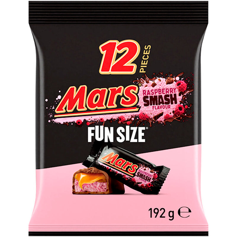 Mars Raspberry Smash Chocolate Sharepack 12 Pack 192g