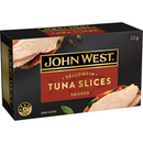John West Smoked Yellowfin Tuna Slices 125g